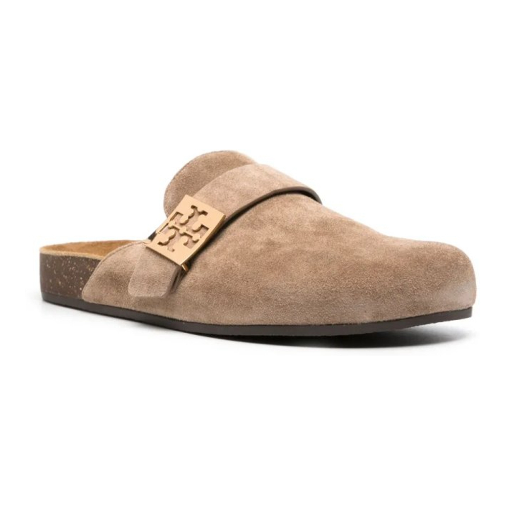 Mules 'Logo-Plaque' pour Femmes