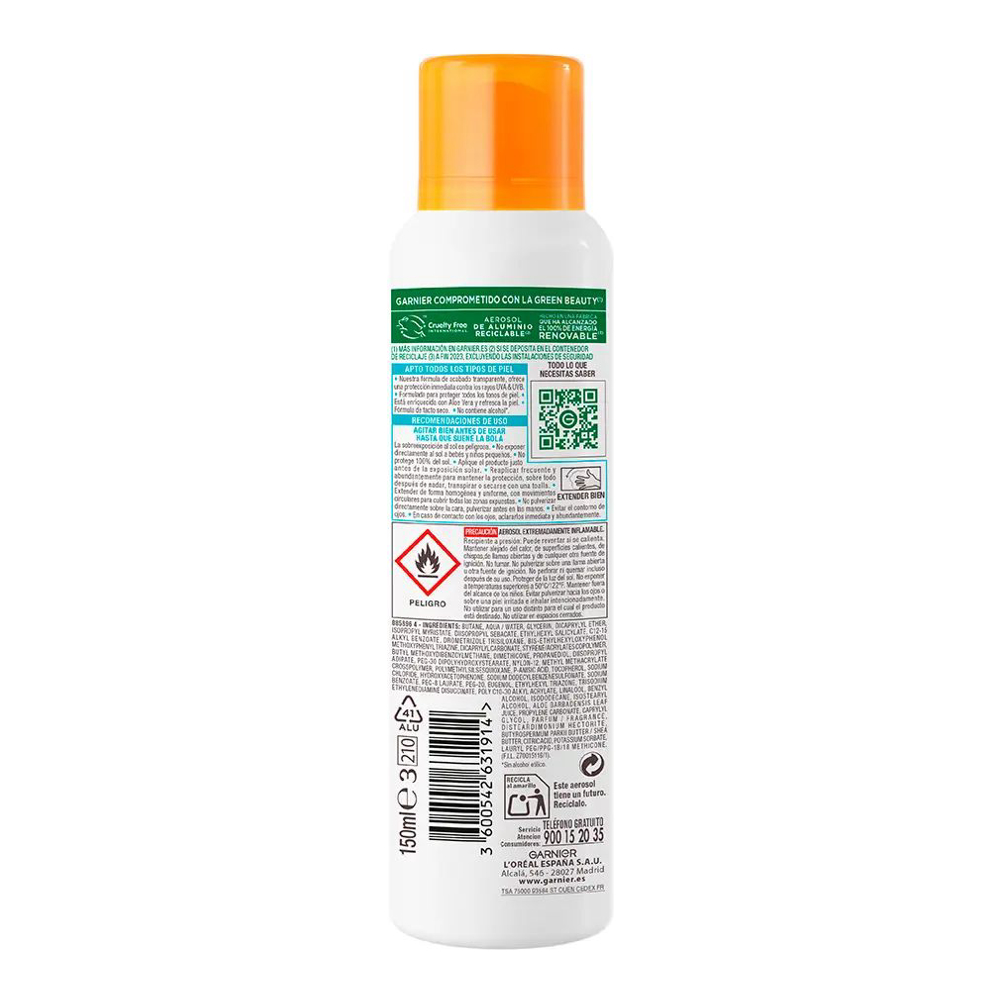 'Invisible Protect SPF30' Sunscreen Spray - 150 ml