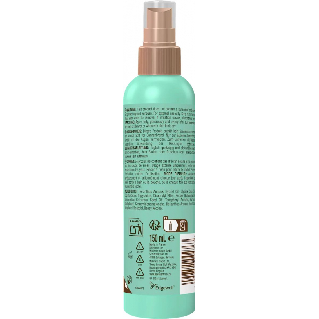 'Hydrating Skin Nourishing' After Sun Oil - 150 ml