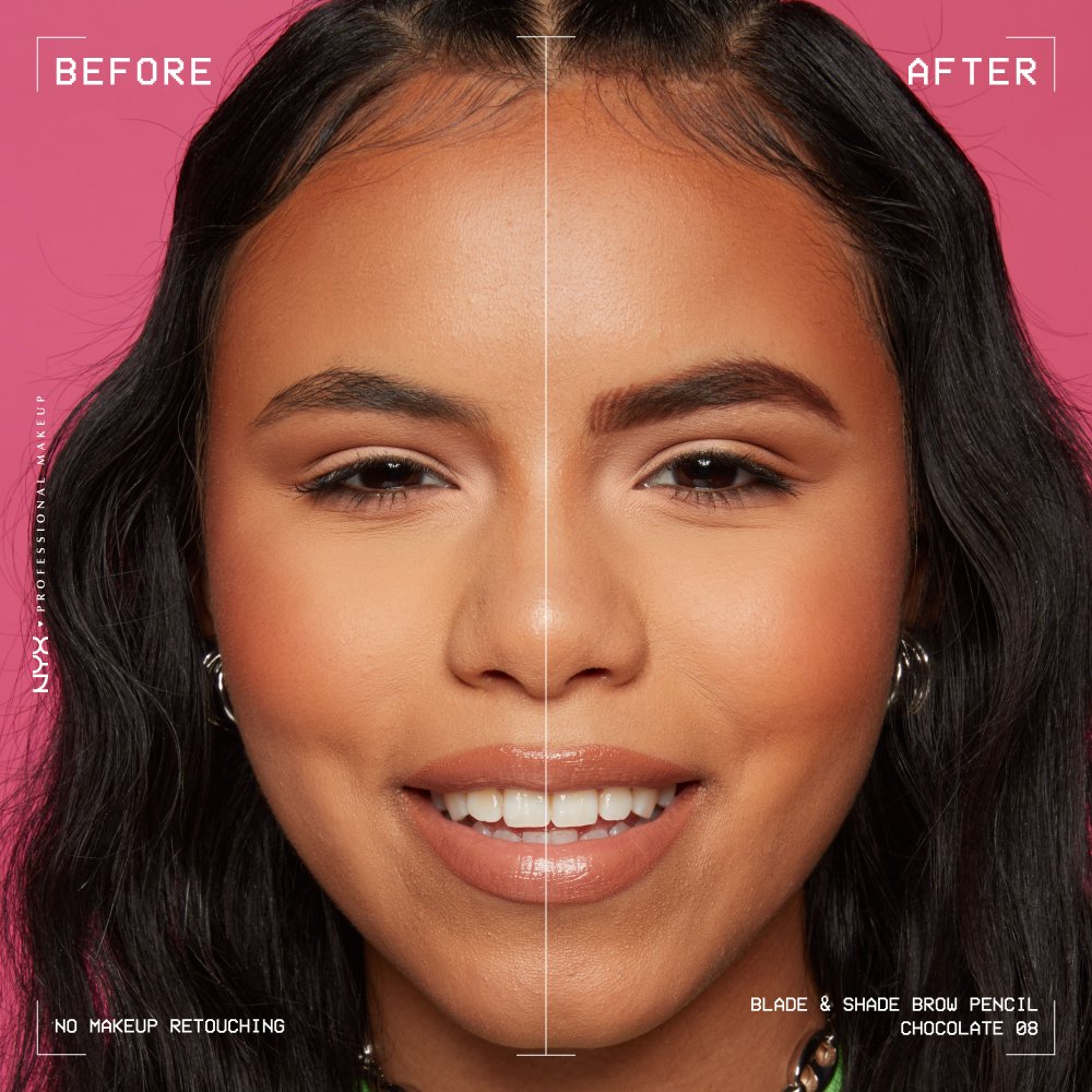 Crayon sourcils 'Blade & Shade Nano' - 08 Chocolate 0.06 g