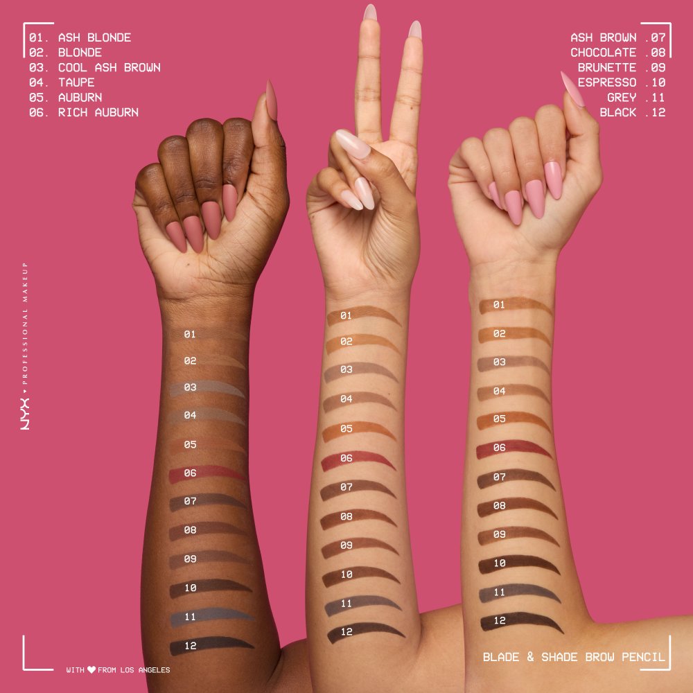 Crayon sourcils 'Blade & Shade Nano' - 08 Chocolate 0.06 g