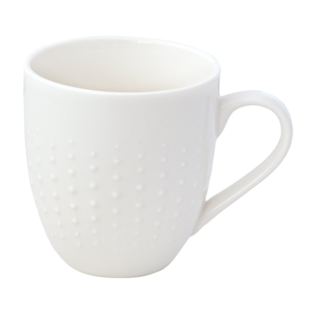 Set Mit 6 Weißen Drops-Tassen