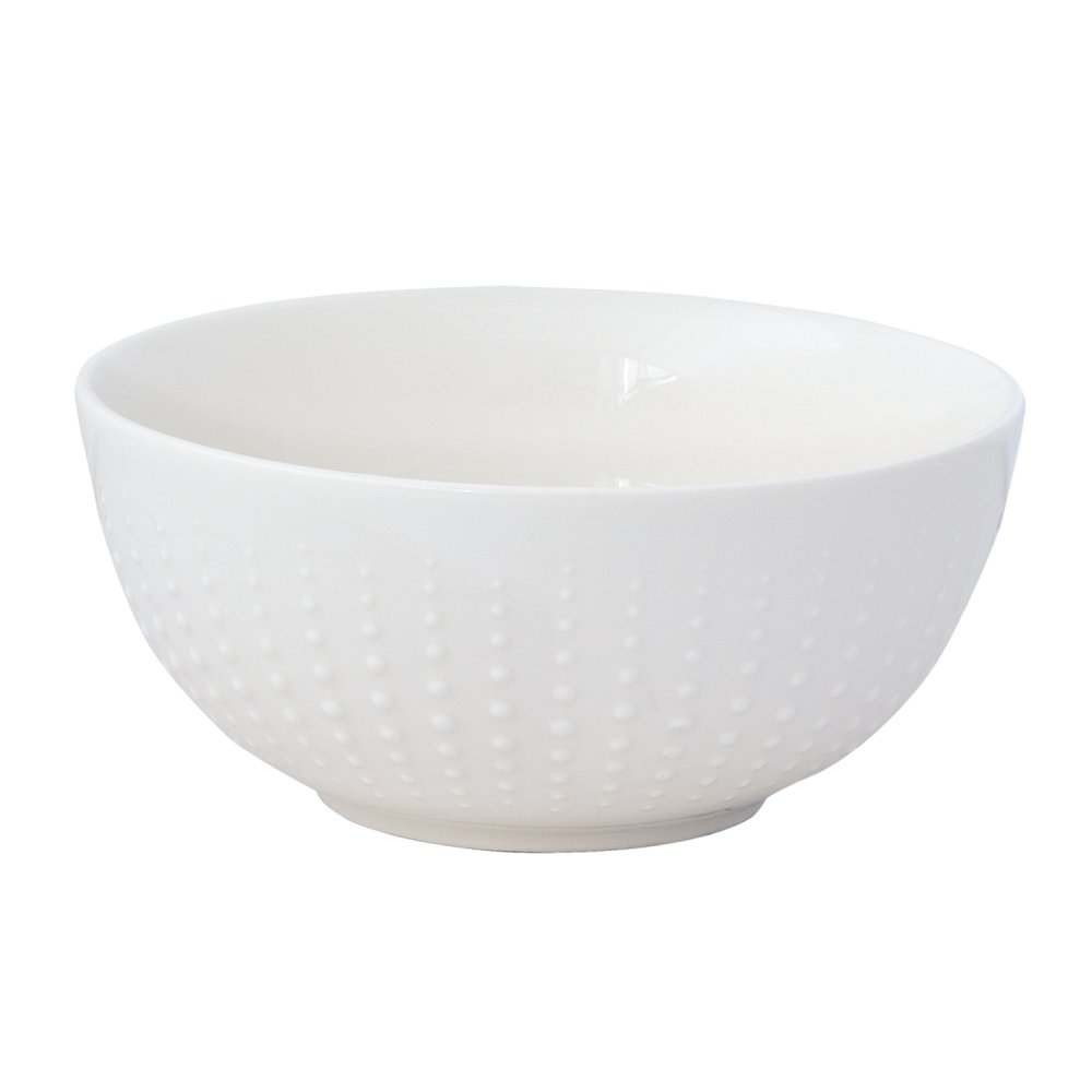 Set Mit 4 Schalen Ø16 cm Weiß Drops