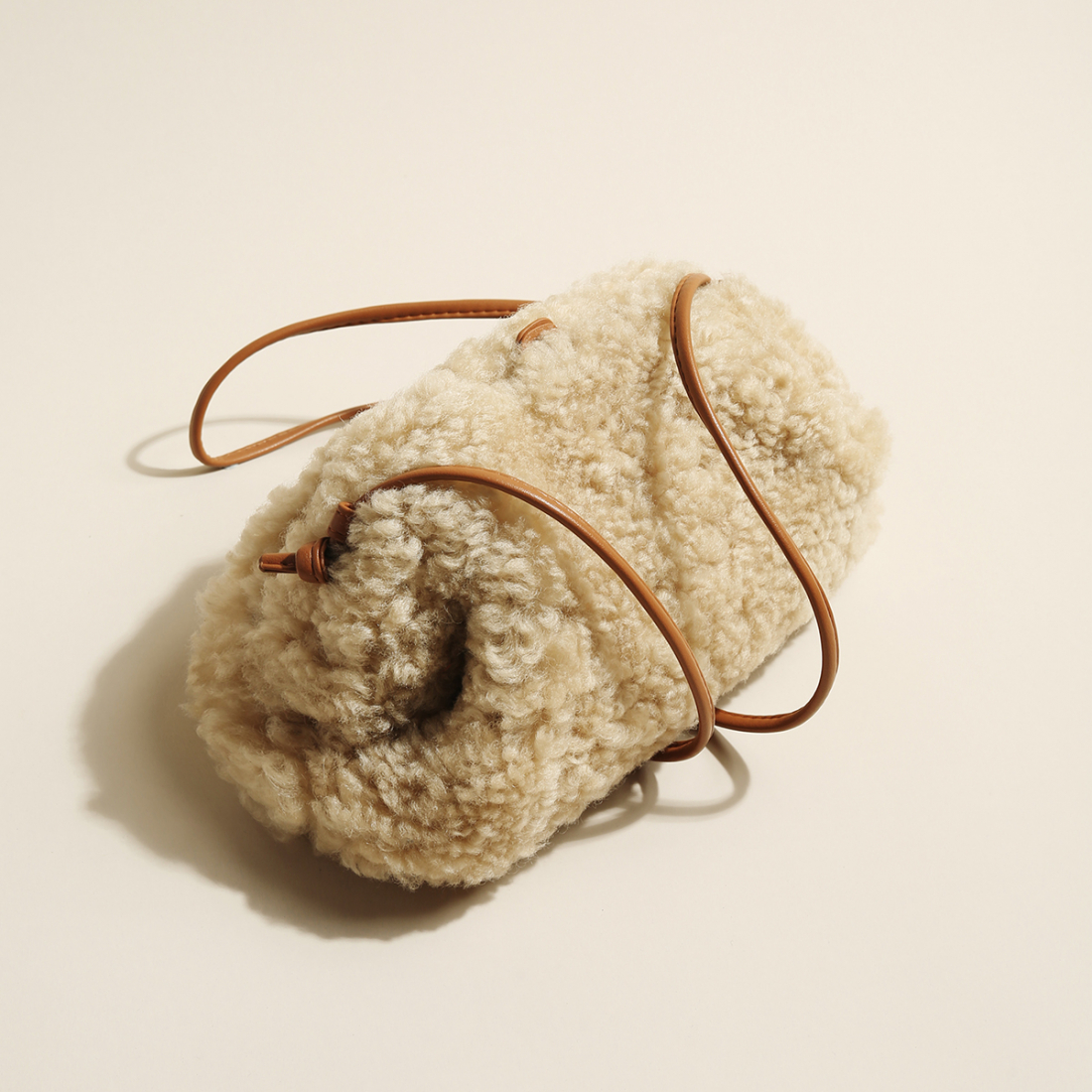 Sac à bandoulière 'Furry Double Thin Strap' pour Femmes