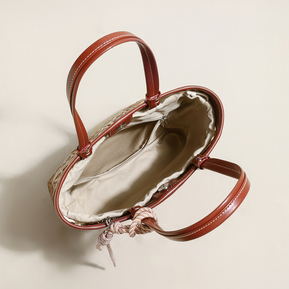 Women's 'Venetian Perforated' Tote Bag