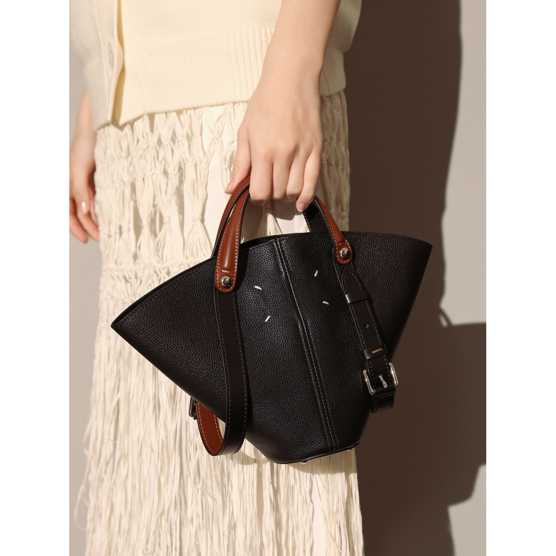 Women's 'Taormina Trapezoid' Top Handle Bag
