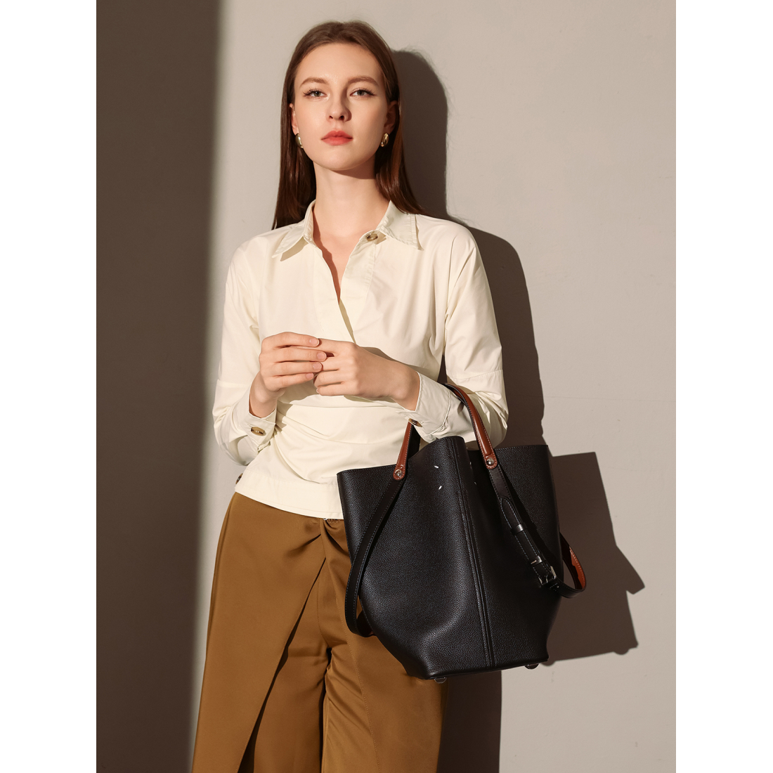 Women's 'Tropea Trapezoid' Tote Bag