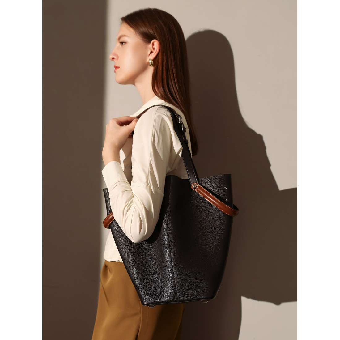 Women's 'Tropea Trapezoid' Tote Bag