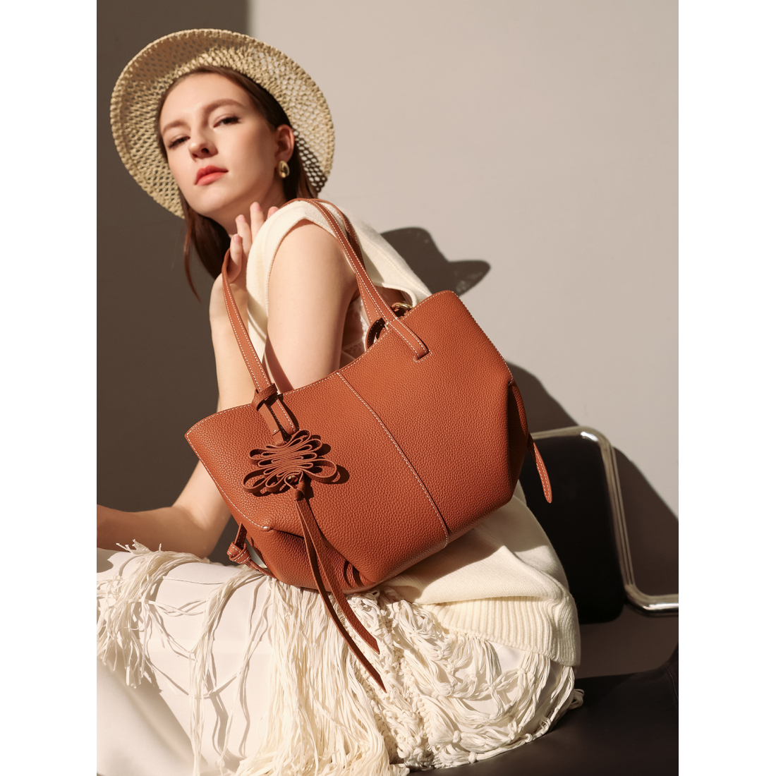 Women's 'Esmeralda Everyday Trapezoid' Tote Bag