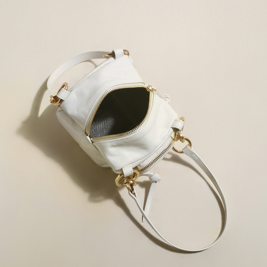 Women's 'Two Way Shiny Small' Shoulder Bag