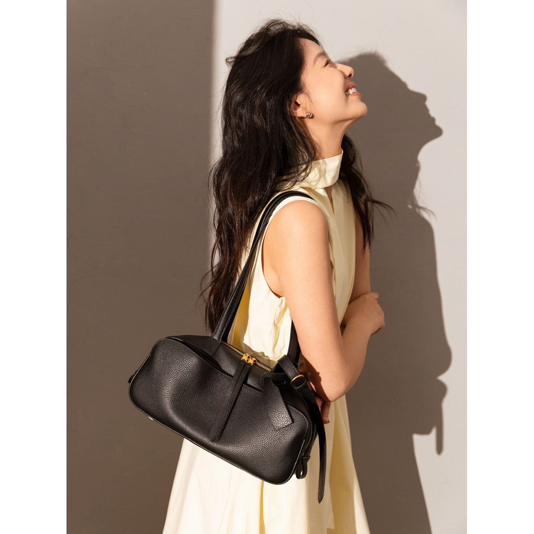 Women's 'Mini Rectangular Knot Strap' Shoulder Bag