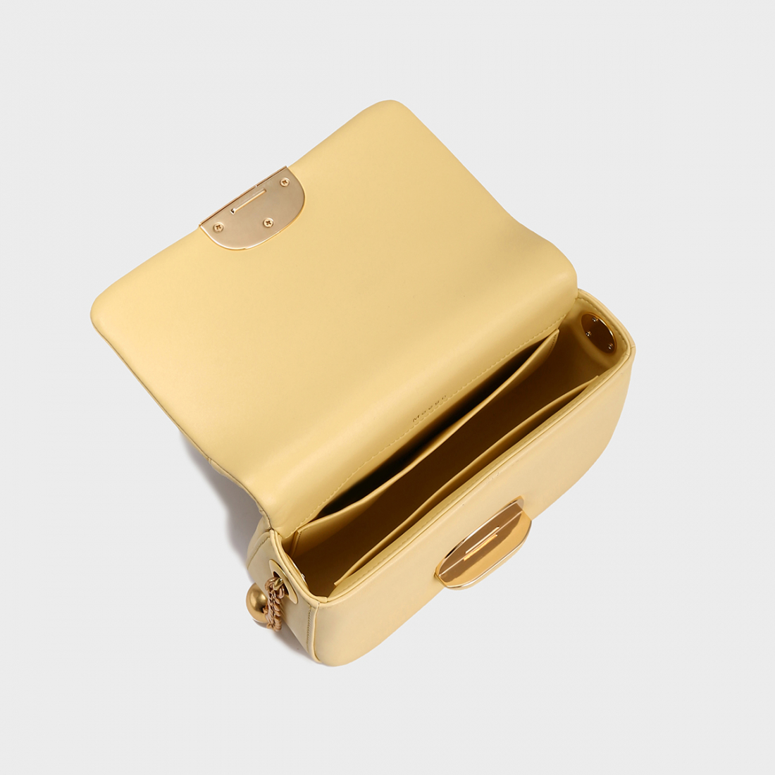 Women's 'Structured Buckle' Shoulder Bag