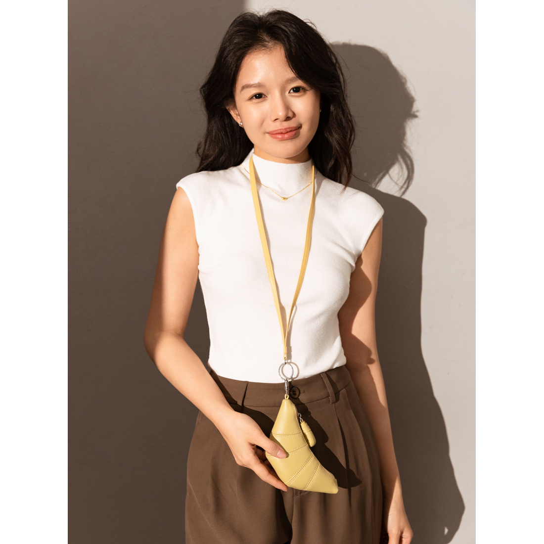 Women's 'Croissant' Pouch