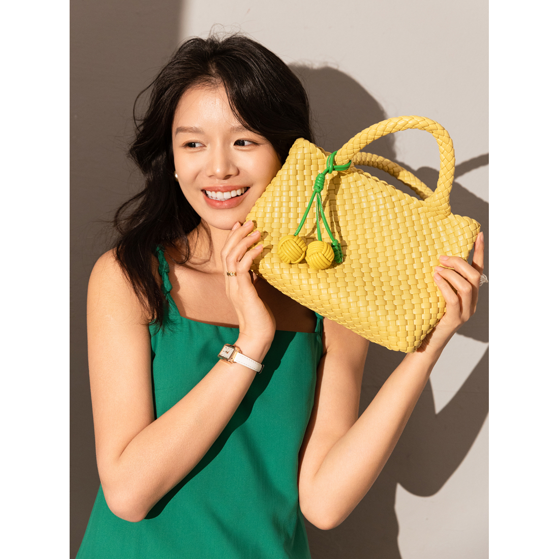 Women's 'Happy Mini' Top Handle Bag