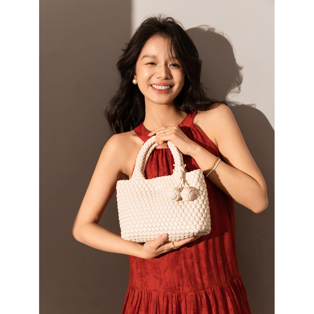 Women's 'Happy Mini' Top Handle Bag
