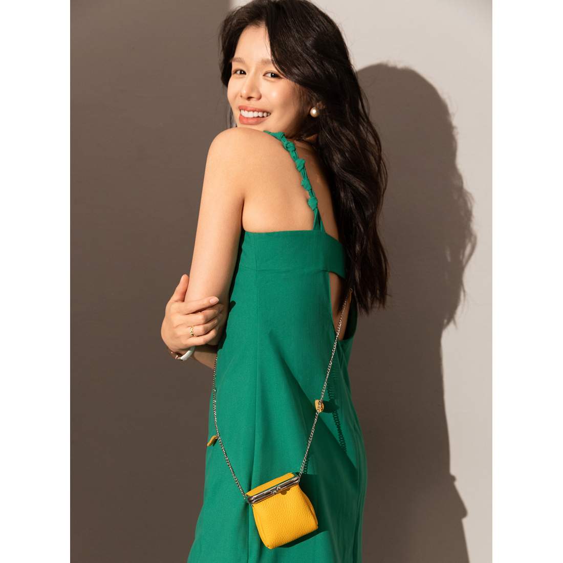 Women's 'Modern Ball Clasp' Coin Purse