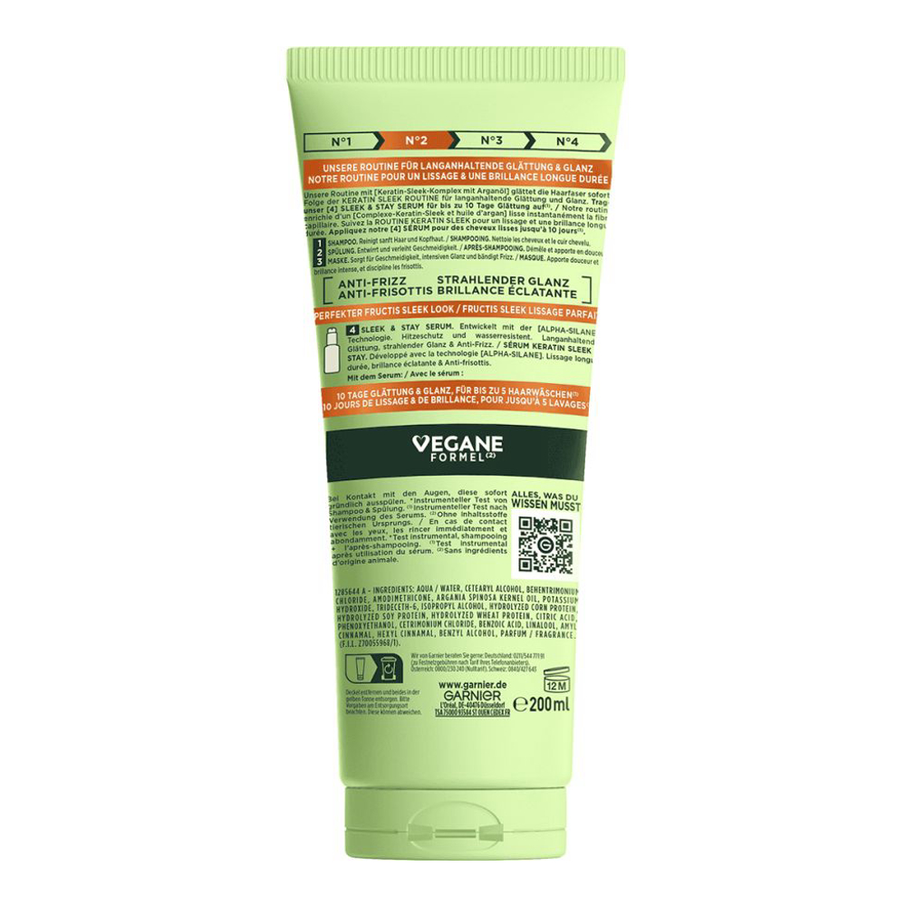 Après-shampoing 'Fructis Keratin Sleek' - 200 ml