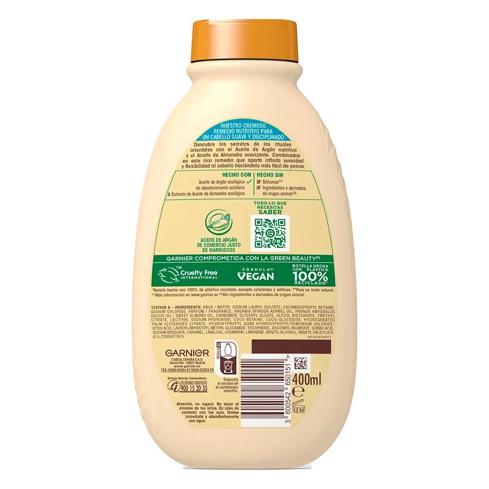 'Original Remedies Argan Elixir' Shampoo - 400 ml