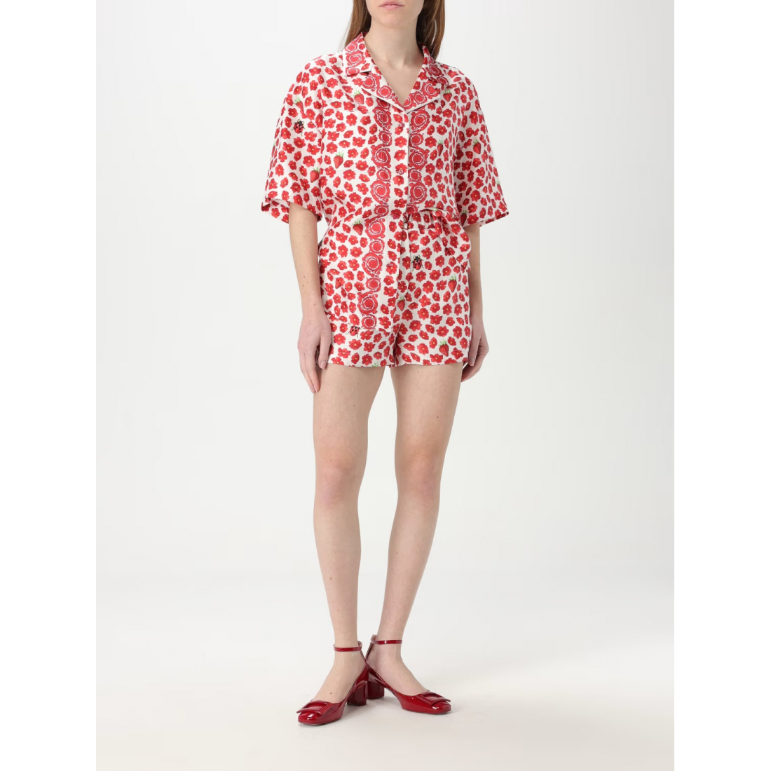 Short 'Strawberry Garden' pour Femmes