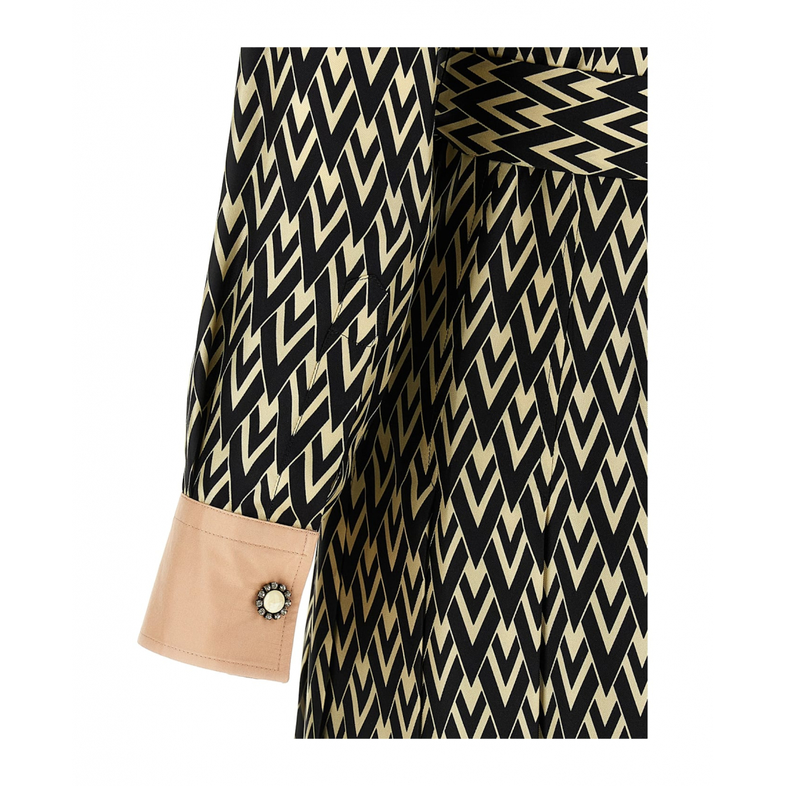 Robe Midi 'Toute La V Tweed' pour Femmes