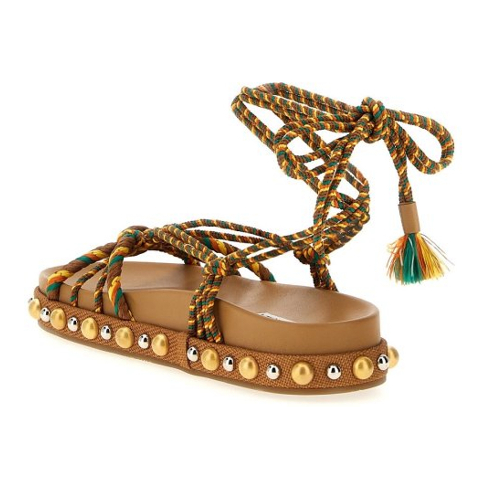 Women's 'Tropical' Flat Sandals