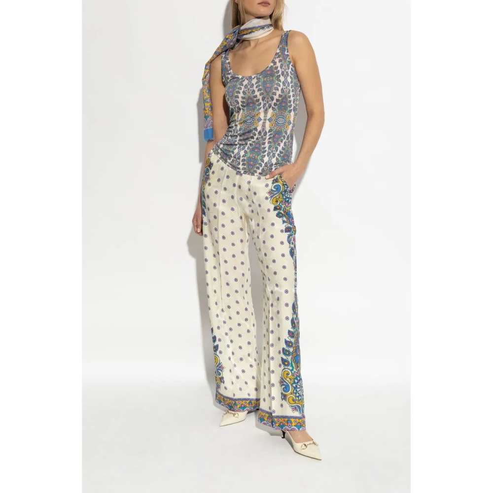 Pantalon 'Paisley-Print' pour Femmes