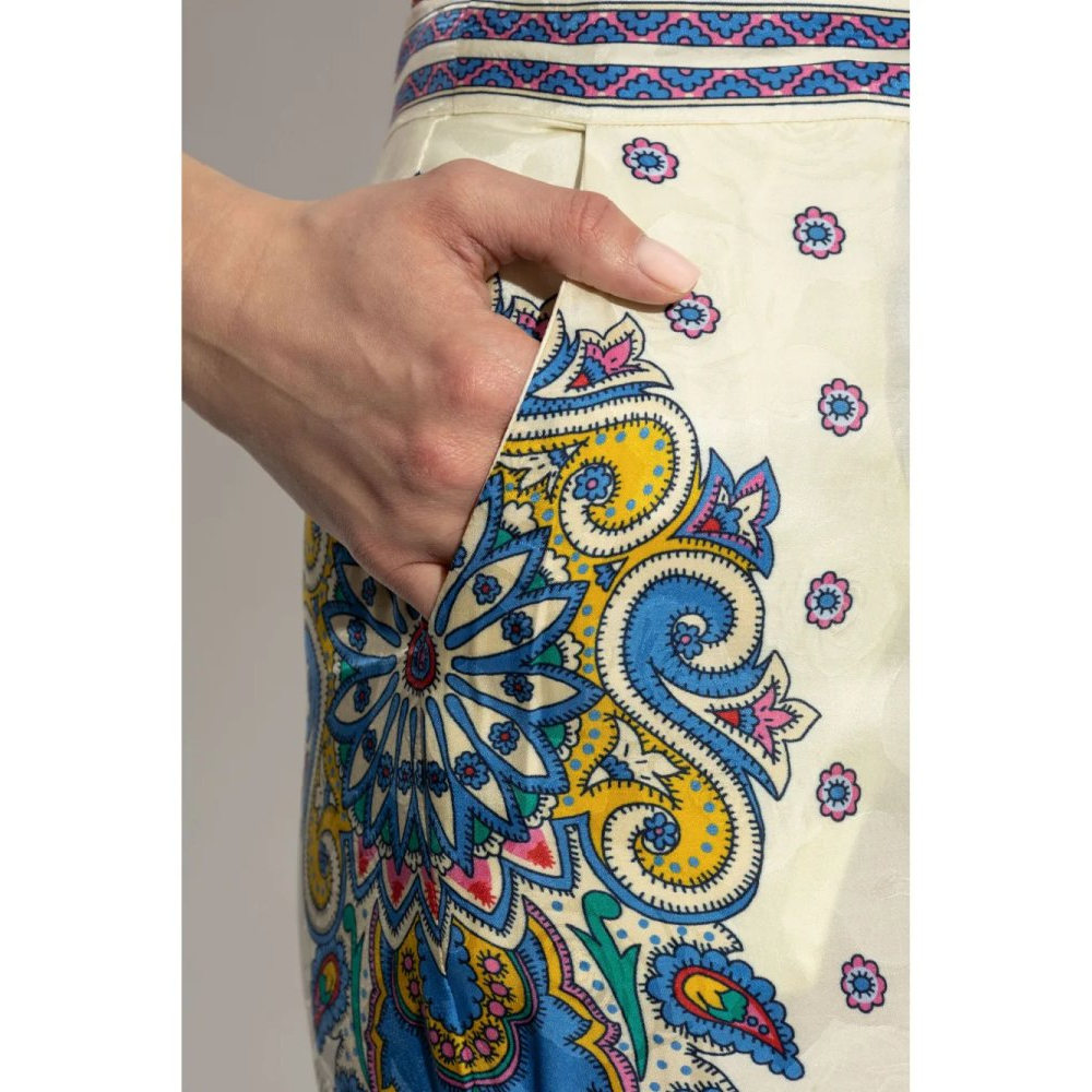 Pantalon 'Paisley-Print' pour Femmes