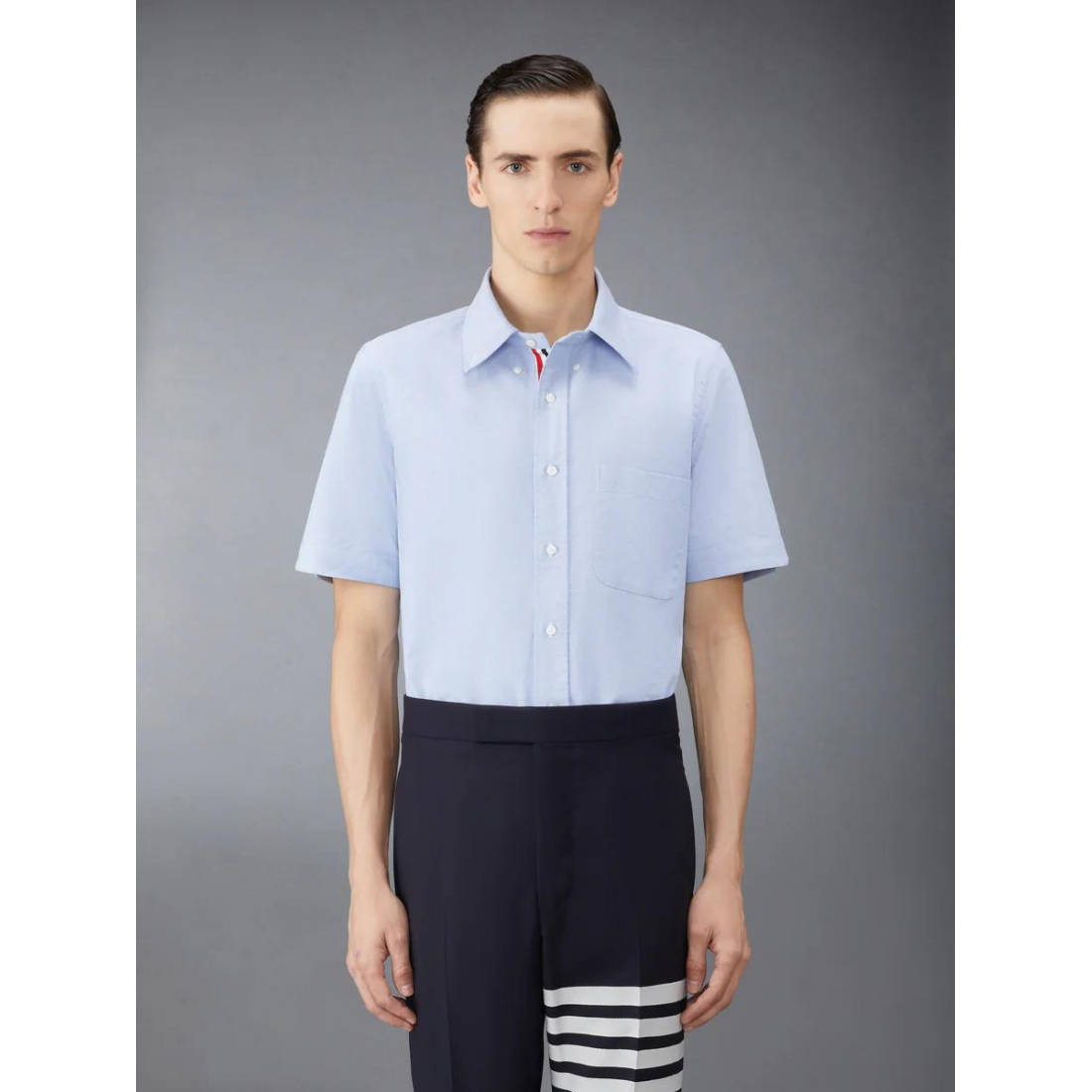 Chemise à manches courtes 'Button-Up' pour Hommes