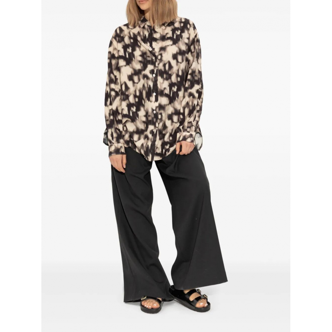 Sandales plates 'Buckled' pour Femmes