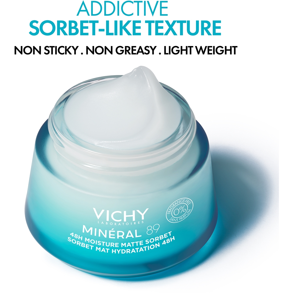 Minéral 89 Sorbet Mat Hydratation 48H - 50 ml