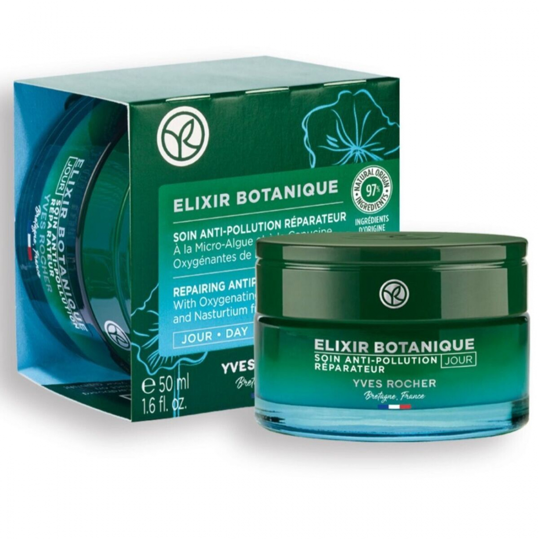 Soin Anti-Pollution Réparateur Jour' - 50 ml