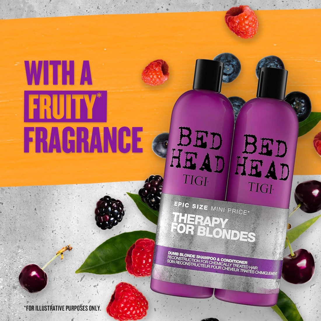 Shampoing & Après-shampoing 'Bed Head Dumb Blonde' pour Cheveux blonds - 750 ml