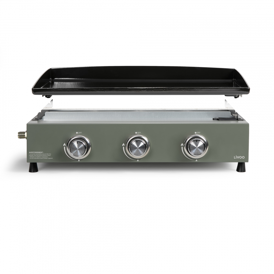 3-Burner Gas Griddle