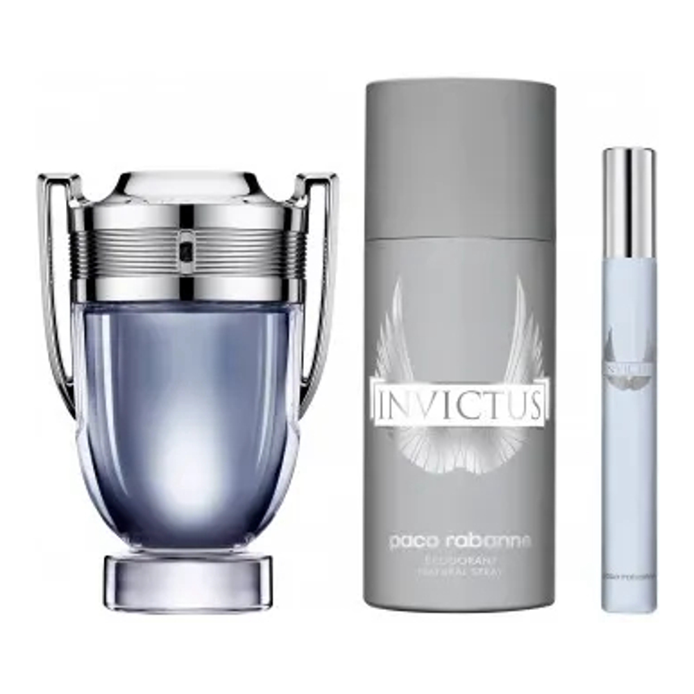 Coffret de parfum 'Invictus' - 3 Pièces