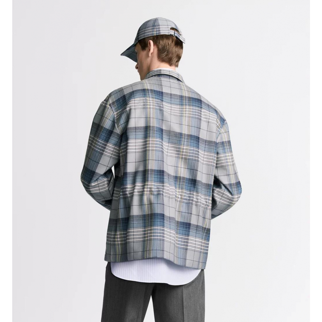 Chemise 'Checkered Zipped' pour Hommes