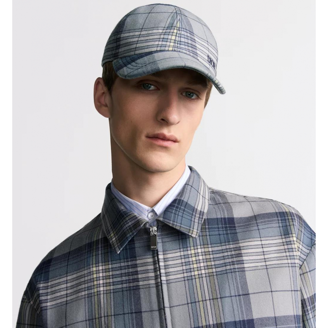 Chemise 'Checkered Zipped' pour Hommes