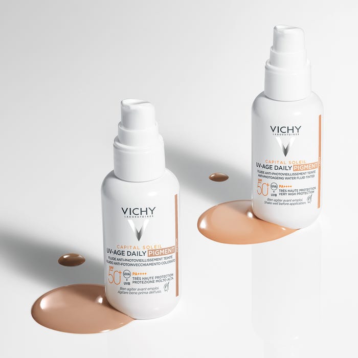 'Capital Soleil UV Age Daily SPF50+' Tinted Sunscreen - Medium 40 ml