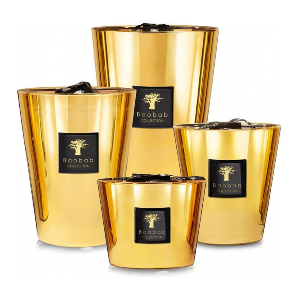 Bougie parfumée 'Les Exclusives Aurum Max 8' - 600 g