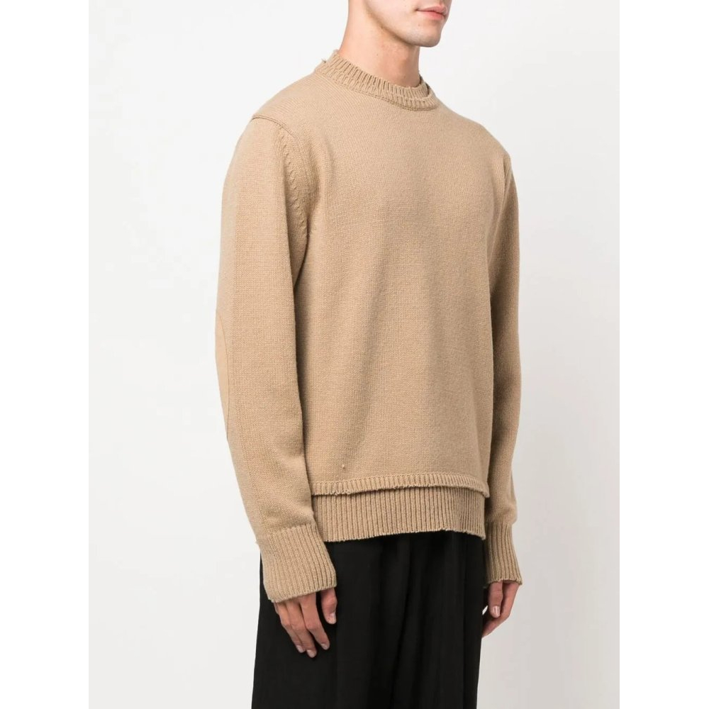 Pull 'Elbow-Patch Knitted' pour Hommes