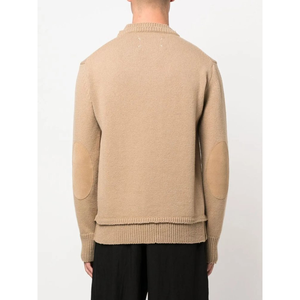 Pull 'Elbow-Patch Knitted' pour Hommes