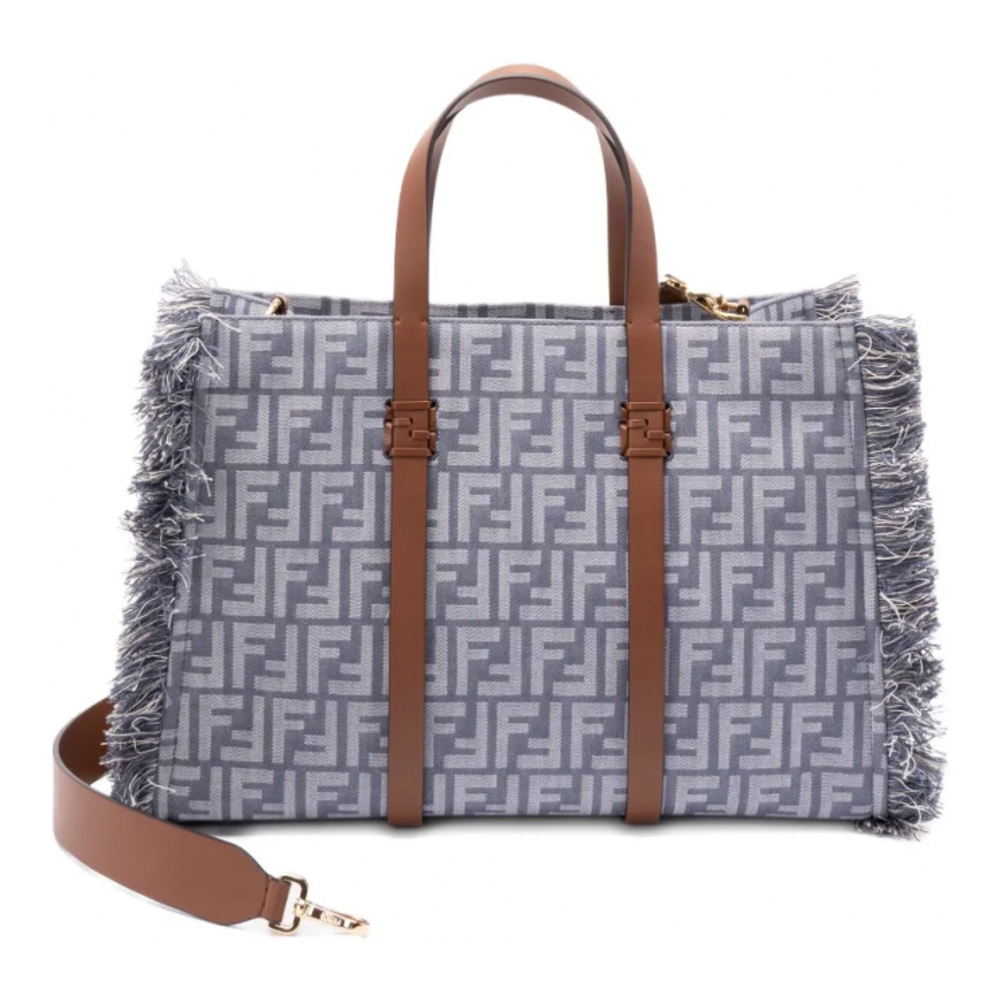 'Logo-Jacquard' Tote Handtasche für Damen