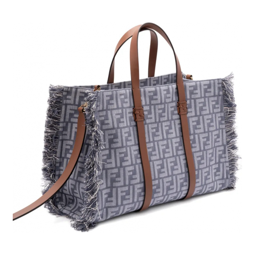 'Logo-Jacquard' Tote Handtasche für Damen