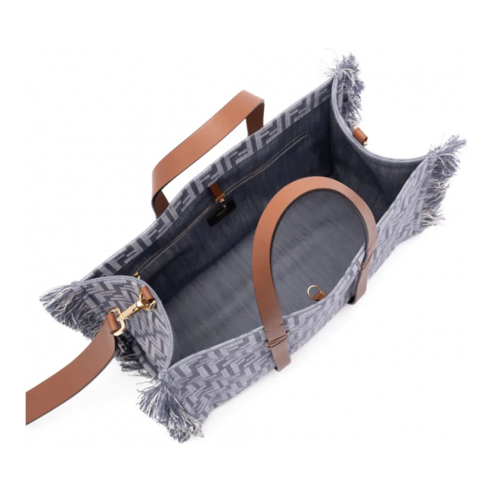 'Logo-Jacquard' Tote Handtasche für Damen