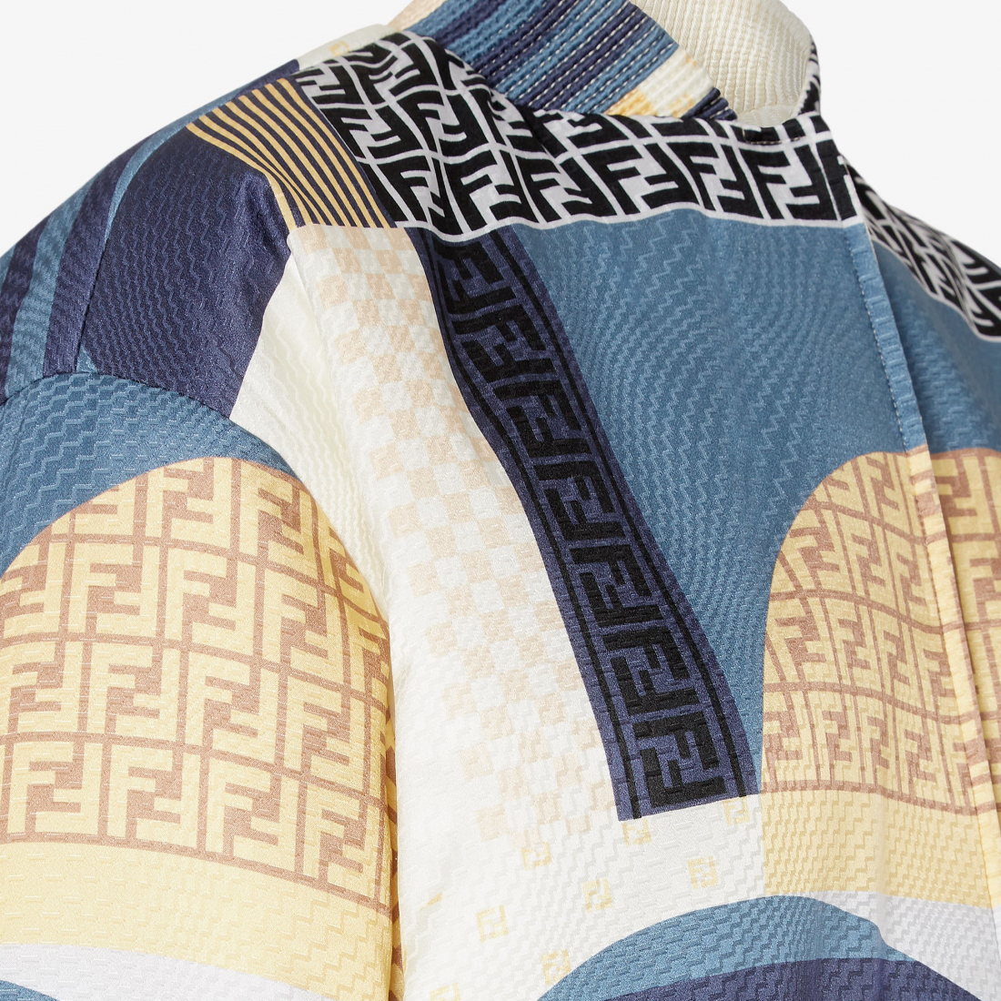 Women's 'Reversible With Patchwork Print' Bomber Jacket