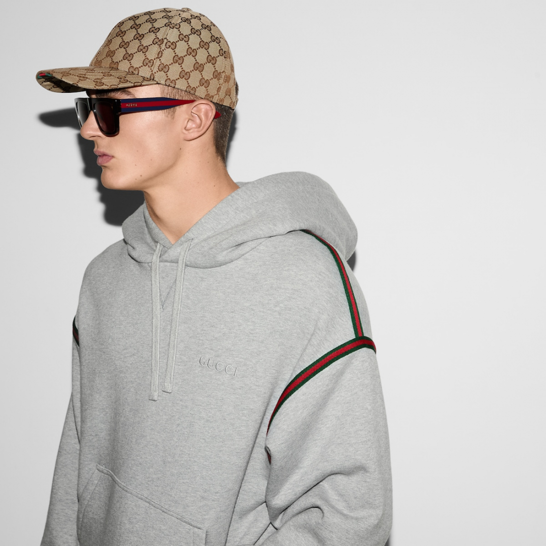 Sweatshirt à capuche  'With Web' pour Hommes