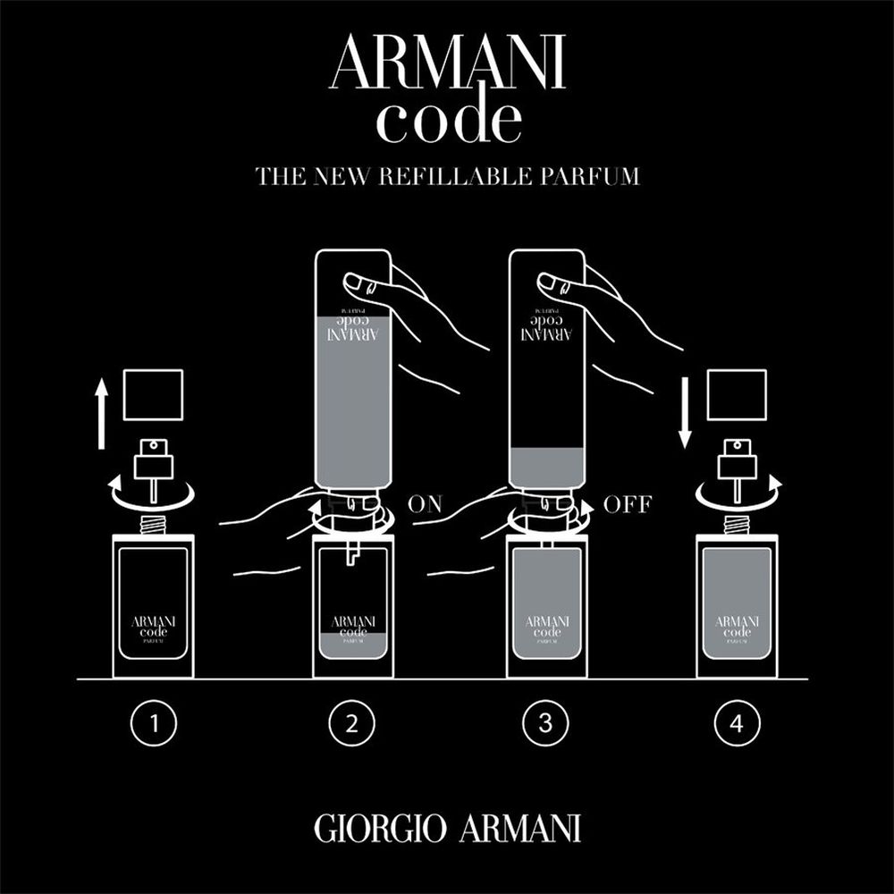 Recharge pour parfum 'Armani Code' - 150 ml