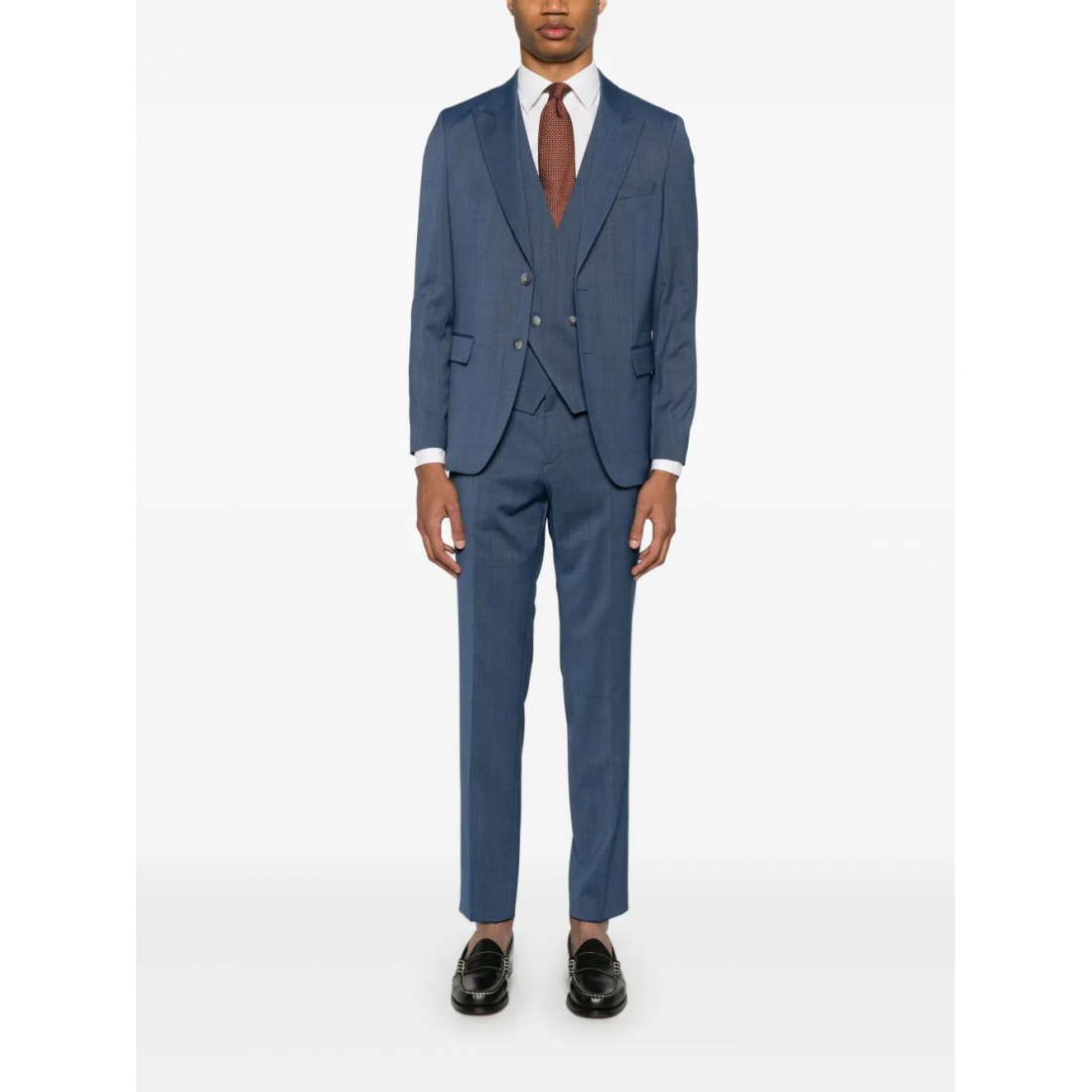 Costume 'Mini Check-Pattern' pour Hommes - 3 Pièces