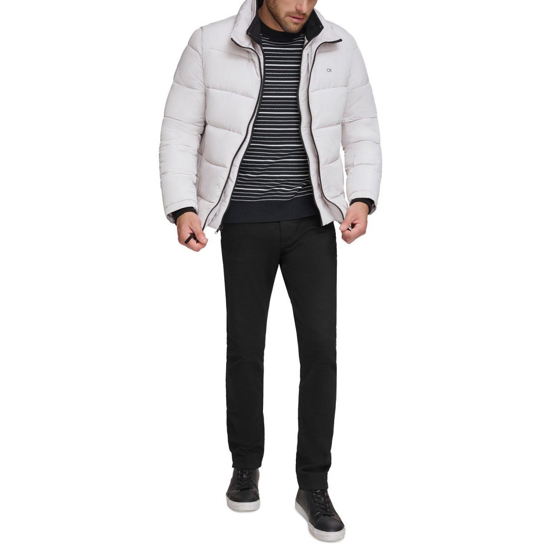 Veste matelassée 'With Set In Bib Detail' pour Hommes