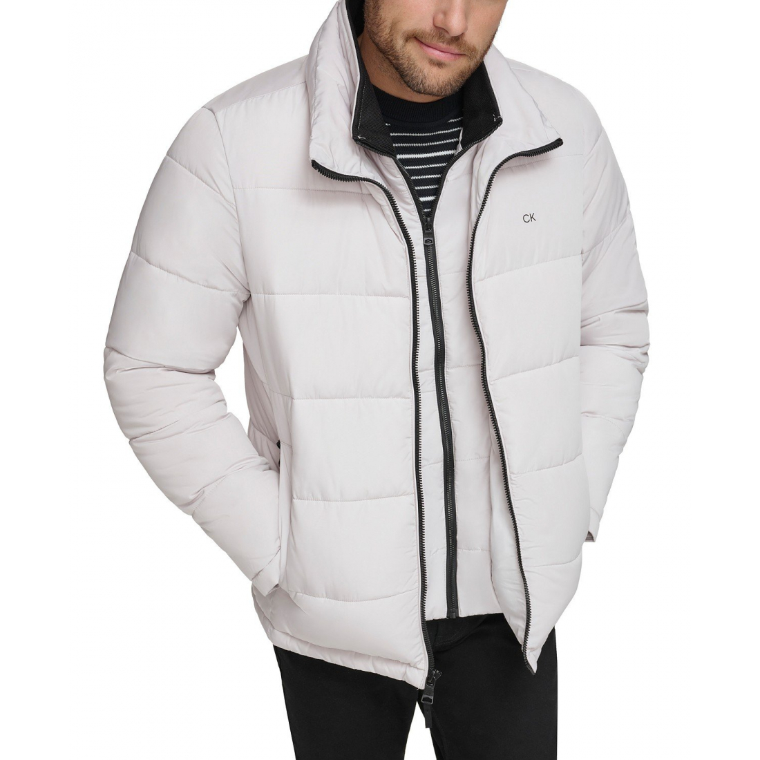 Veste matelassée 'With Set In Bib Detail' pour Hommes