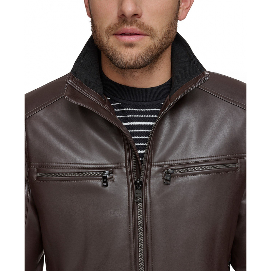 Perfecto 'Faux Leather' pour Hommes